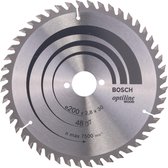 Bosch Cirkelzaagblad Optiline Wood - 200 x 30 x 2,8 mm - 48 tanden