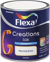 Flexa Creations - Lak Zijdeglans - Morning Snow - 250 ml