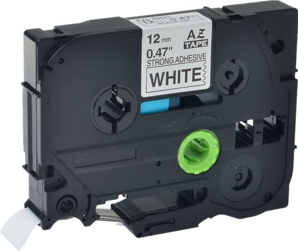 Brother TZeS231 Label Tape Zwart op wit 12mm x 8m 3 stuks