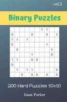 Binary Puzzles - 200 Hard Puzzles 10x10 vol.3