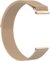 KELERINO. Bracelet milanais - Fitbit Versa (Lite) - Champagne
