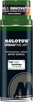 Molotow Urban Fine Art Acryl Spray: Future Green - 400ml spuitbus voor canvas, plastic, metaal, hout etc.