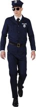 4 stuks: Volwassenenkostuum Politie officier - maat 50/52
