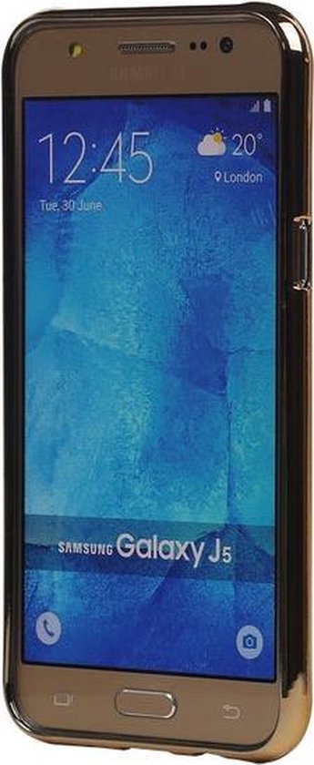 Coque arrière en TPU M-Cases Pink Purple Rhombus Design pour Samsung Galaxy J5 2015