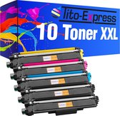 PlatinumSerie 10x toner cartridge alternatief voor Brother TN243 TN247