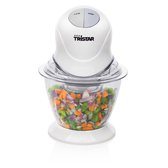 Hakmolen Tristar BL-4009 - Chopper Elektrisch - 600 ml - Voor noten, fruit en groenten - Hakfunctie en Pureerfunctie - 2 standen - Vaatwasbestendinge onderdelen - Wit