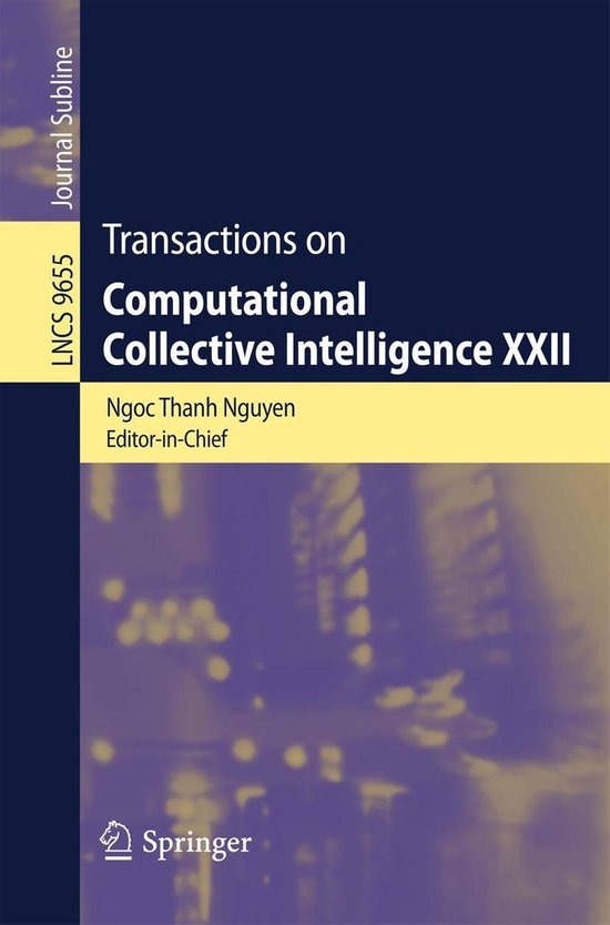 Computer Science (R0) - Transactions on Computational Collec ... - cover