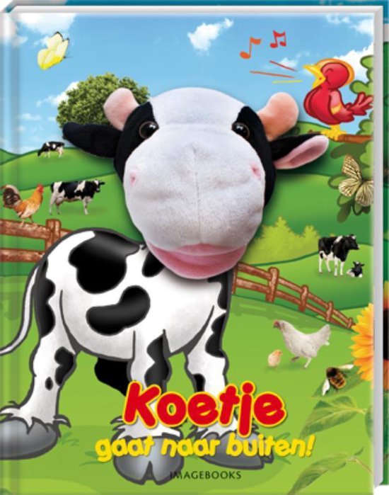 Cover van het boek 'Koetje gaat naar buiten'