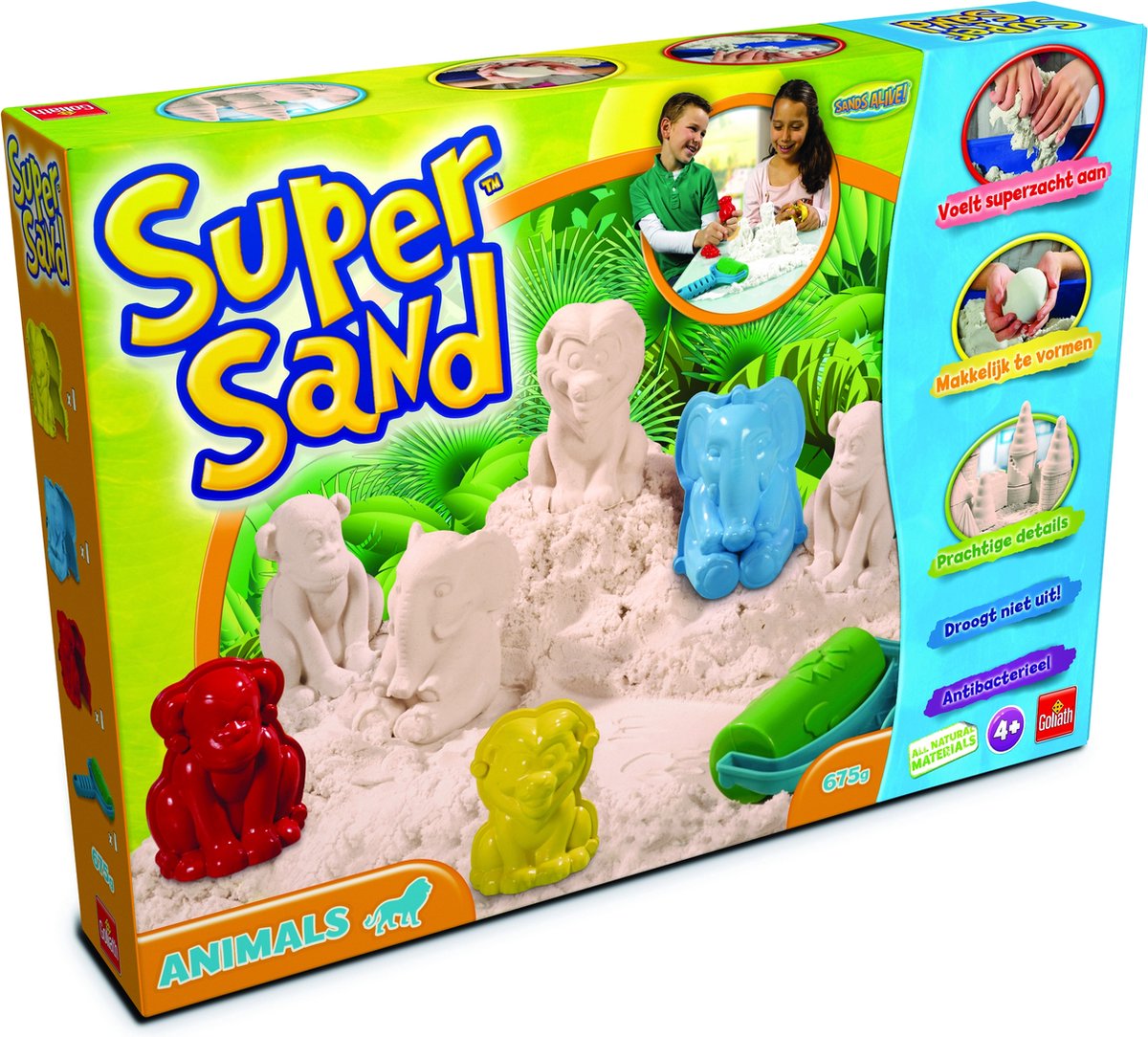 Super Sand Dieren - Speelzand - 675 gr Zand