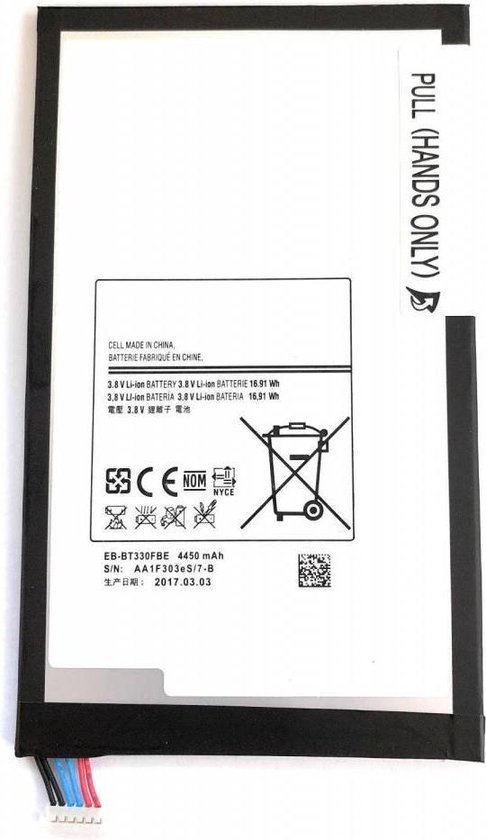 Samsung Galaxy Tab 4 (8.0 inch) EB-BT330FBC Originele Batterij / Accu |  bol.com