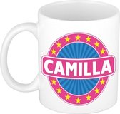 Camilla naam koffie mok / beker 300 ml  - namen mokken