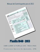 Planilla 1040 - Manual del Contribuyente - 2013