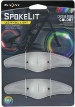 NITE IZE SpokeLit - 2 Pack - DISCO LED Select SKL2-07-2R6 Fietslicht Fietslamp