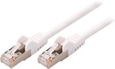 CAT5e SF/UTP Netwerkkabel RJ45 (8/8) Male - RJ45 (8/8) Male 0.25 m Wit