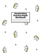 Handwriting Practice Paper Workbook