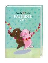 Rosalie & Trüffel Kalenderbuch A6 - Kalender 2017