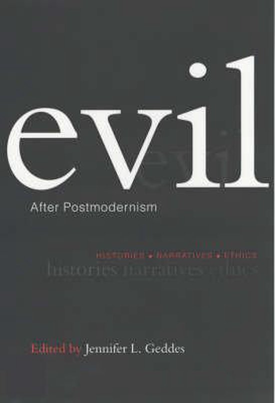 Evil After Postmodernism - cover