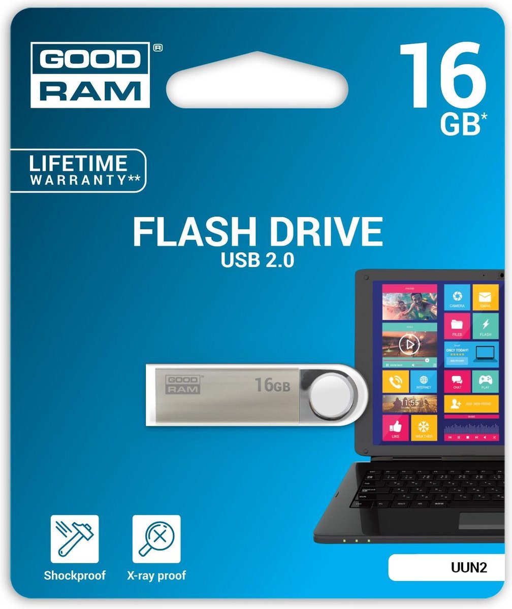 GOODRAM UUN2 USB 2.0 16 GB USB