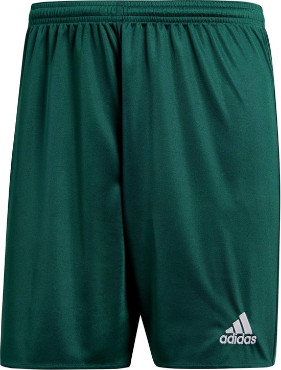 adidas Parma 16 Shorts Heren Sportbroekje - Collegiate Green/Wit - Maat S