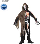 Kostuum halloween, skelet jongen T-2