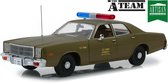 Plymouth Fury 1977 ( TV-Serie de A-Team (1983-1987) ) U.S. Army Police 1-18 Greenlight Collectibles