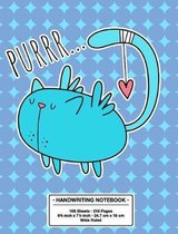 Purrr...Handwriting Notebook