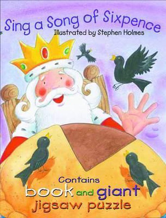 Sing a Song of Sixpence - Jigsaw Book - cover