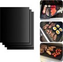 Ovenbeschermers 3 stuks – anti-kleef Ovenmat – Teflon Bakmat – BBQ Accesoire - Geschikt voor Elektrisch, Kolen, Gas, Oven grillen - Herbruikbaar ovenbeschermer