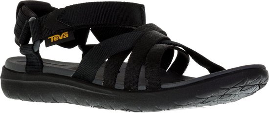 Teva Sanborn Dames Wandelsandalen - Zwart - Maat 38 | bol.com