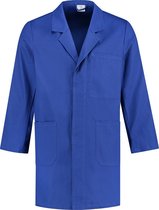 Yoworkwear Stofjas - 100% katoen -  Korenblauw - Maat S