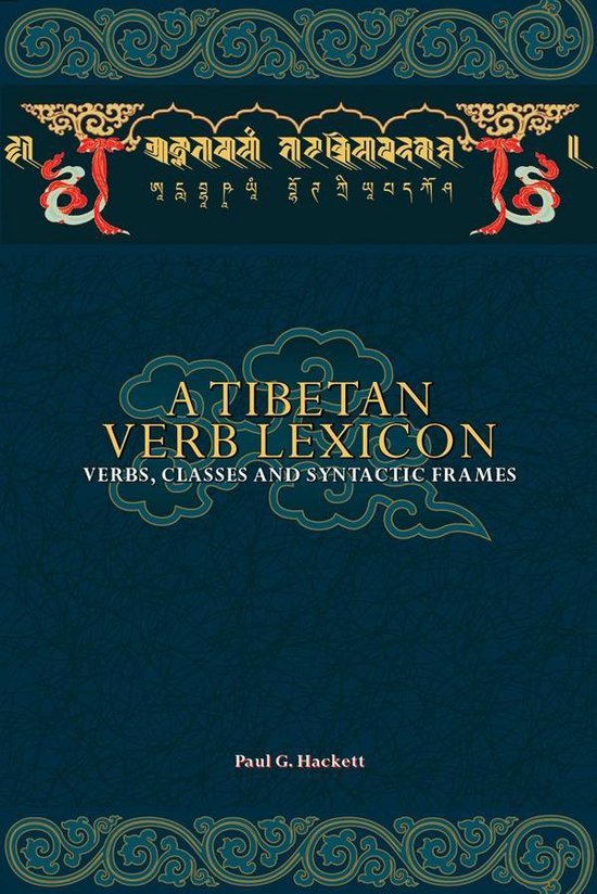 Tibetan Verb Lexicon - cover