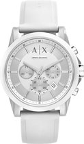 Armani Exchange AX1325 Unisex Horloge 44 mm - Wit