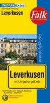 Falk Stadtplan Extra Standardfaltung Leverkusen