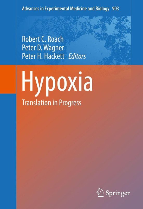 Advances in Experimental Medicine and Biology 903 - Hypoxia - cover