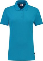 Tricorp  Poloshirt Slim Fit Dames 201006 Turquoise  - Maat XL