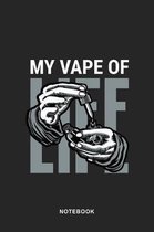 Vaporizer Vaping Art Graphic Notebook