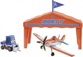 Disney Planes - Dusty Crophopper racer speelset pit row