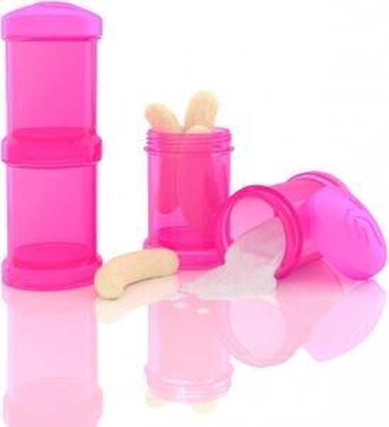 Foto: Twistshake container 2x 100ml pink