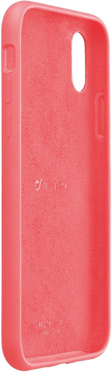 Cellularline - iPhone XR, hoesje sensation, fluo oranje