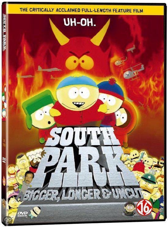 Cover van de film 'South Park - Bigger, Longer & Uncut'