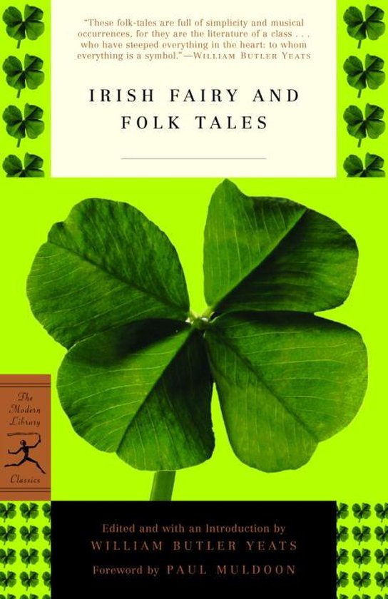 Modern Library Classics - Irish Fairy and Folk Tales - cover