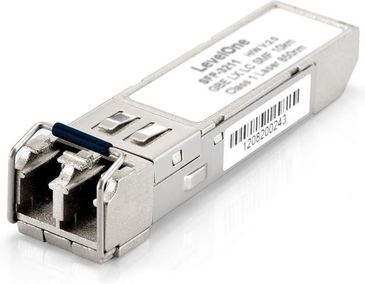 LevelOne SFP-3211 netwerk transceiver module Vezel-optiek 1250 Mbit/s 1310 nm