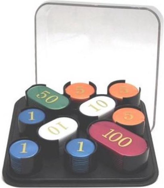 industrie Klik modus Roulette Chips 100 Stuks | bol.com