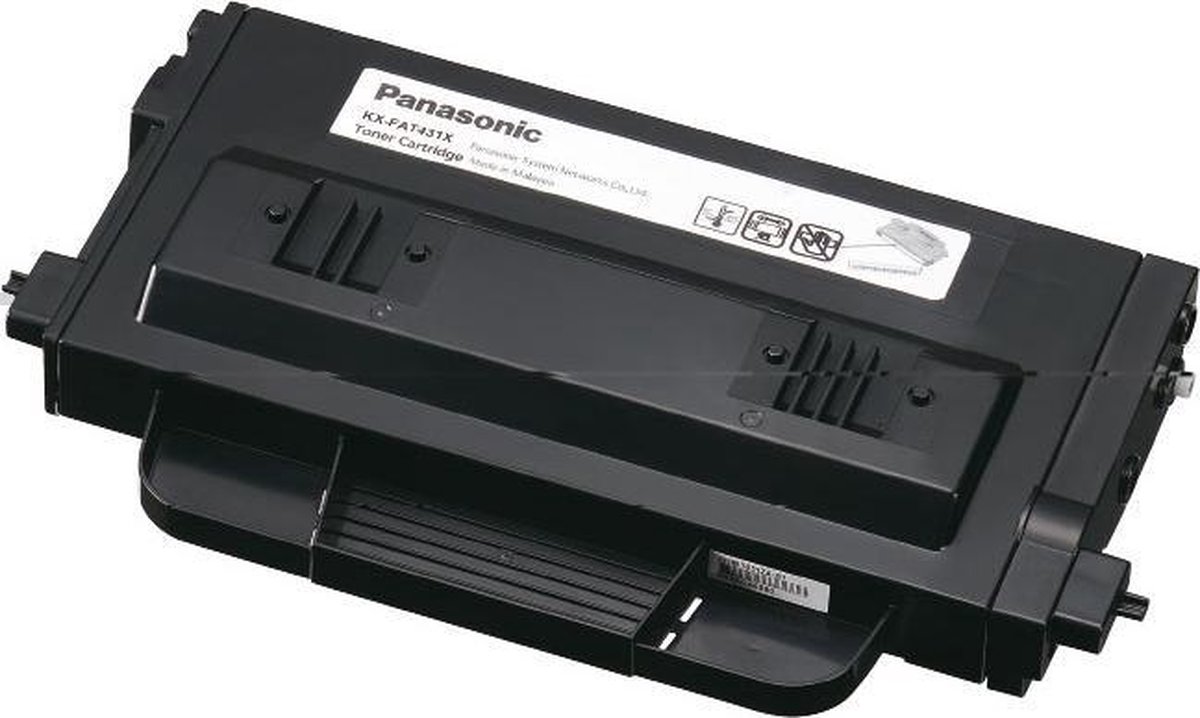 Panasonic DQ-TCC008XD tonercartridge Origineel Zwart 2 stuk(s)