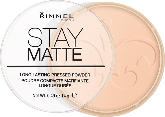 Rimmel London Stay Matte Pressed Powder - Warm Beige - Beige