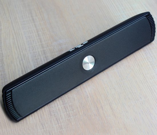 pepermunt spiraal Madeliefje Draadloze laptop speaker via Bluetooth met ingebouwde 1200mAh batterij / 6W  / Zwart /... | bol.com