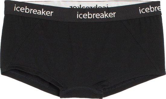 Icebreaker Sprite Hot Pants Dames Thermobroek -  Black - S