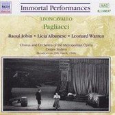 Historical Leoncavalo: Pagliacci - Immortal Performances