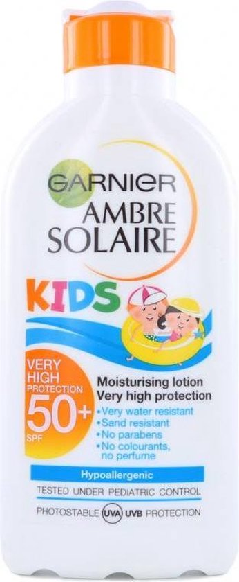 Garnier Ambre Solaire Kids Zonnebrandcrème (SPF 50) | bol.com