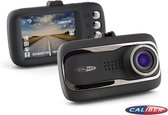 Caliber Dashcam voor Auto Voor en Achter 3 inch Scherm 3.0 Megapixel HD Opname Achteruitkijk Camera (DVR225A) met grote korting